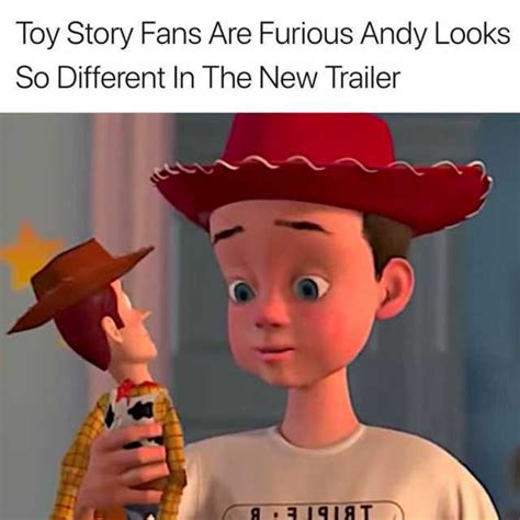 Toy Story Fans Are Furious Andy Looks So Different In The New Trailer