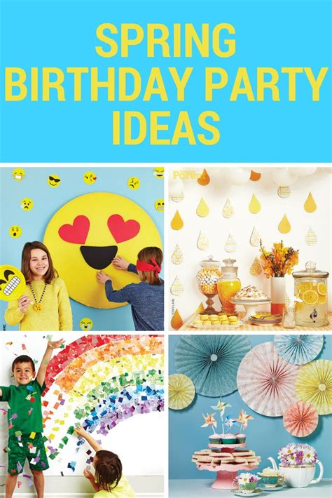 10 Spring Birthday Party Ideas Todays Parent Spring Birthday