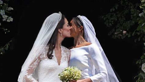 Kate Middleton And Meghan Markle S Royal Wedding Photo Goes Viral Newshub