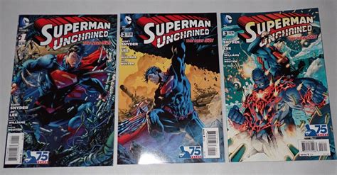 Superman Unchained 1 2 3 Dc Comics The New 52 For Sale Scienceagogo