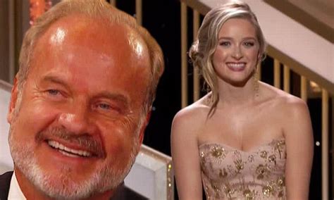 Kelsey Grammer S Daughter Greer Wears Stunning Gown On Stage At The