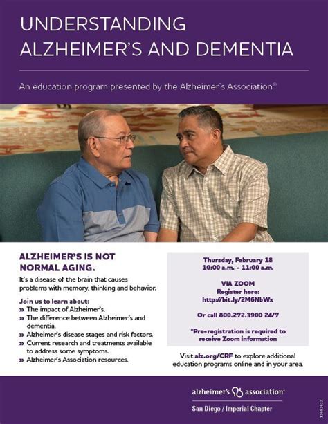 Feb 18 Understanding Alzheimers And Dementia Oceanside Ca Patch