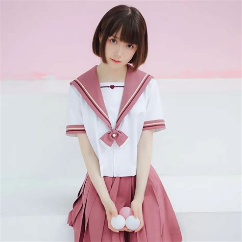 Uphyd Korean High School Uniform S 3xl Cute Pink Japan Jk Uniforms