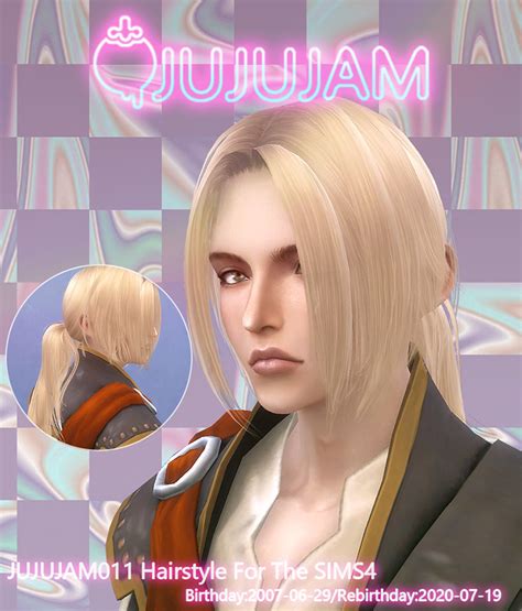Sims 4 Cc Male Ponytails And Updo Hair Mods All Free
