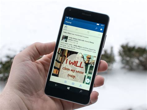 Facebook For Windows 10 Mobile Updated With New Design Continuum