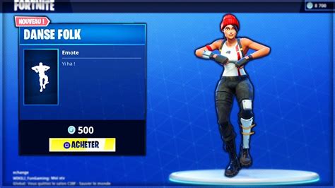 Nouvelle Danse Folk New Hootenanny Emote Fortnite Battle Royale