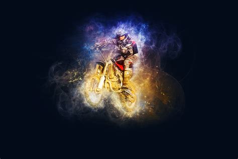 Maybe you would like to learn more about one of these? Motocross Riding 4K UHD Wallpaper