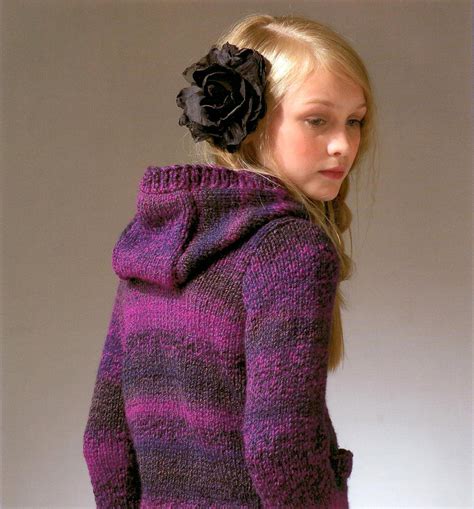 James C Brett Jb049 Knitting Pattern Hooded Sweater Uk