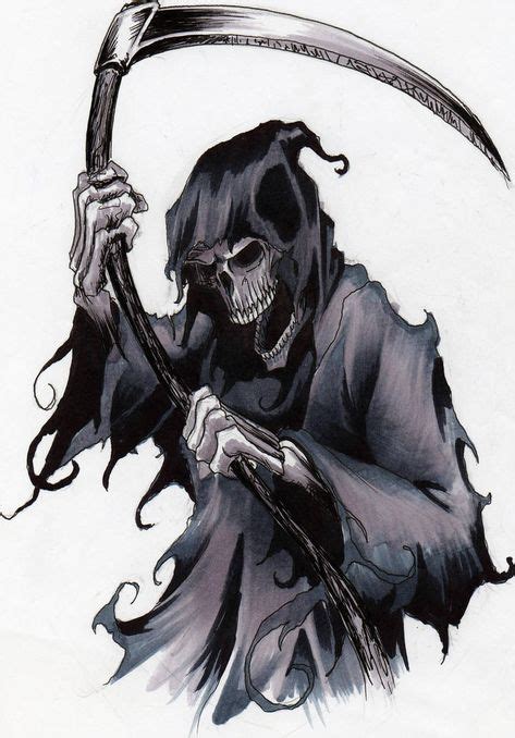 Reaper By Yacobucci Reaper Drawing Grim Reaper Tattoo Grim Reaper Art