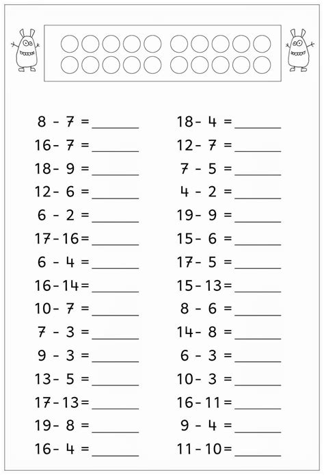 Einfache lineare gleichungen 10 aufgaben. Arbeitsblätter Mathe Klasse 1 Kostenlos - Ausmalbild.club