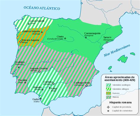 Invasiones Germánicas En La Península Ibérica Wikipedia La