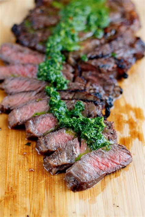 Grilled Steaks With Chimichurri Sauce Jennifer Meyering