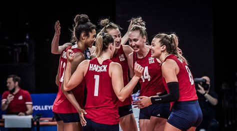 Womens Volleyball Team Usa No 1 In The World U S Women S Volleyball
