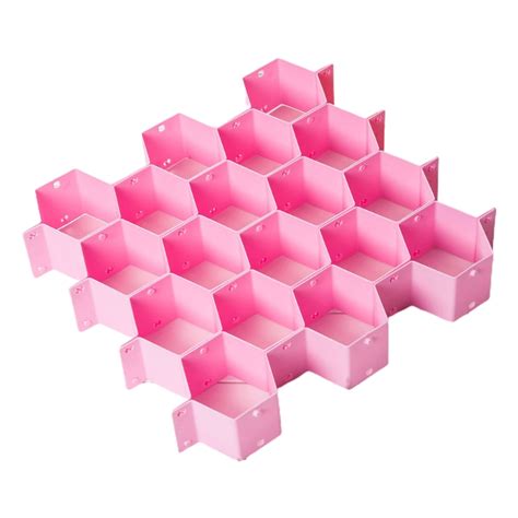 Sunri Plastic Honeycomb Drawer Divider Organizer Diy Grid Partition