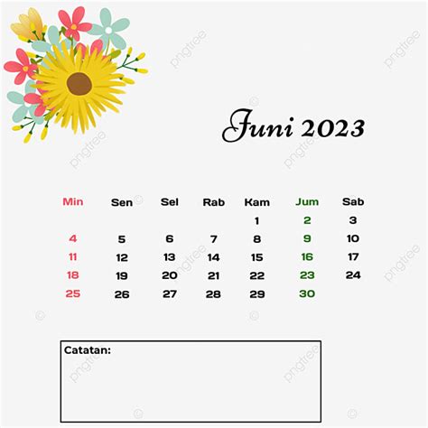 Kalender Indonesia Bulan Juni 2023, June, 2023, Kalender Indonesia PNG