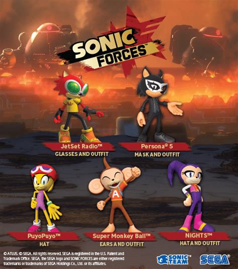 Sonic Forces Bonus Edition Brings Jetset Radio And Persona 5 To Your