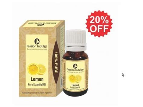 Lemon Essential Oil At Rs 360 Bottle Essential Oil In Mumbai ID