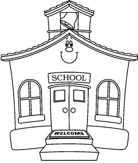 Download High Quality School Clipart Black And White Preschool