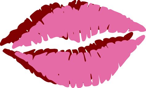 Our mission is to provide high quality png images in our large png graphics search engine. Pink Lips Clip Art at Clker.com - vector clip art online ...