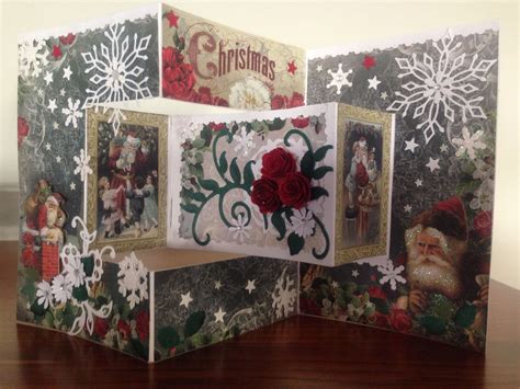 Now paste the glitter sheet little circles on the tree to make it lovelier. Christmas step card | Christmas cards, 3d cards, Cards ...