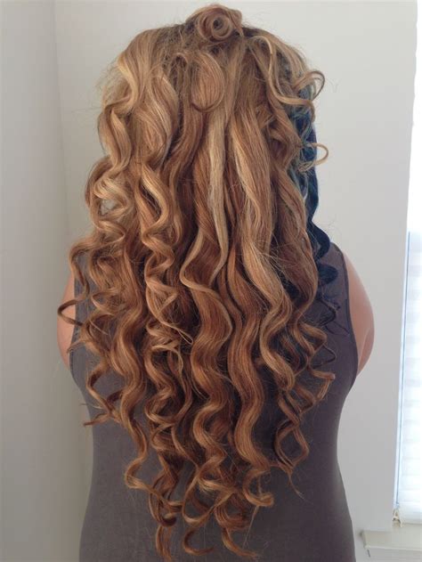 Curls Achieved By Using 1 In Wand Hair Styles Long Hair Styles