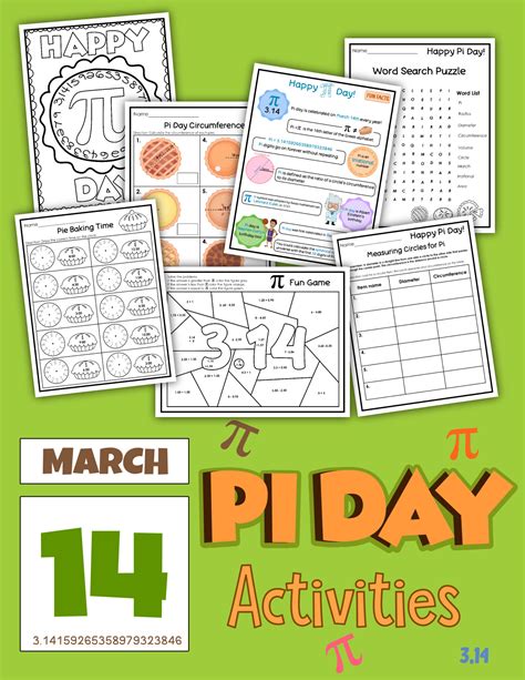 Fun And Free Pi Day Activities And Worksheets For Kids Hess Un Academy