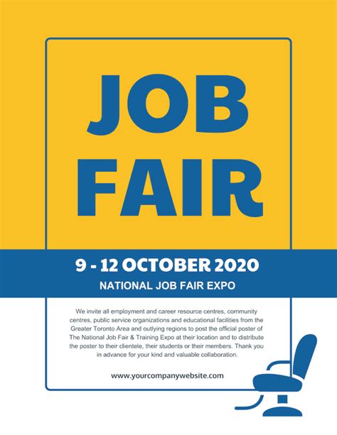 Job Fair Flyer Template Best Template Ideas