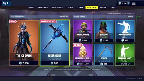 Find great deals on ebay for fortnite pickaxe. Fortnite Item Shop January 19th 2019/ REAPER PICKAXE IS ...