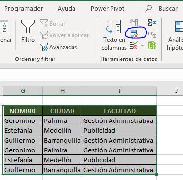 Como ELIMINAR datos REPETIDOS en excel o quitar DATOS DUPLICADOS en Excel Aprende y Enseña Excel