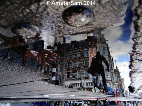 Have Unedited Water Reflection In Amsterdam Taken With Flickr