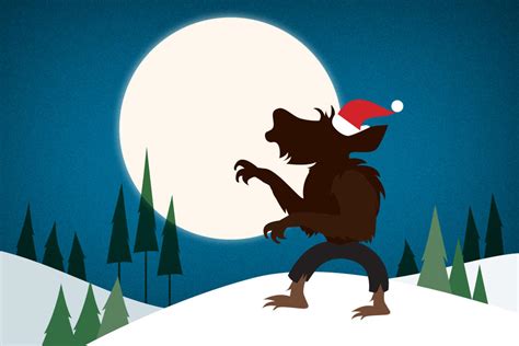 Xmas Werewolf December By Misswolfpackleader On Deviantart