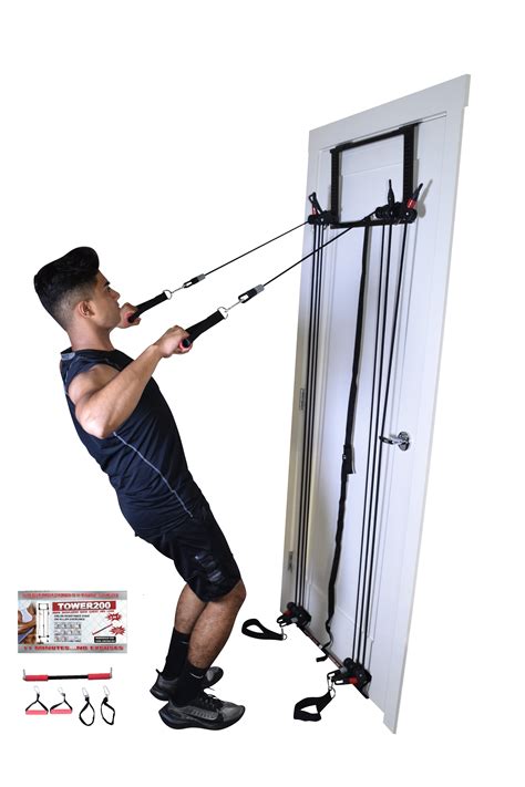 Tower 200 Complete Door Gym Full Body Total Workout System Fitness