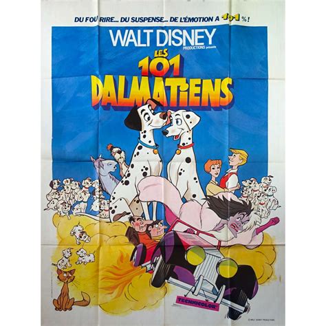 101 Dalmatians Movie Poster 47x63 In