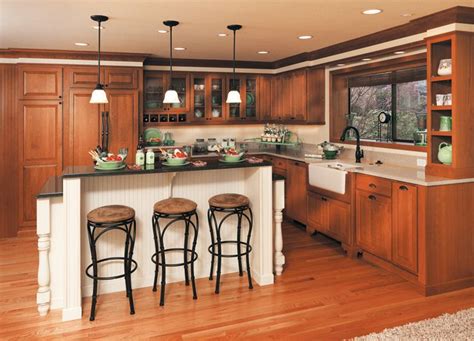We cover every facet of every job to. Framed cabinets Maple with Cinnamon stain Island: Maple in ...