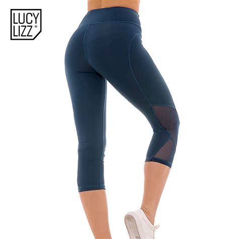 High Waist Yoga Pants Mesh Sport Legging Women Push Up Legging Fitness Clothes Sexy Gym Trouser