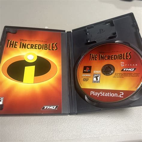 The Incredibles Sony Playstation 2 2004 Red Label Greatest Hits