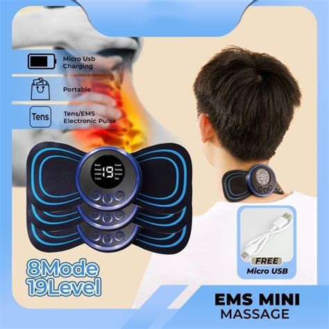 Jual Alat Pijat Ems Mini Therapy Pads Elektrik Nyeri Otot Pegal Linu Di Lapak Tamam Case Bukalapak