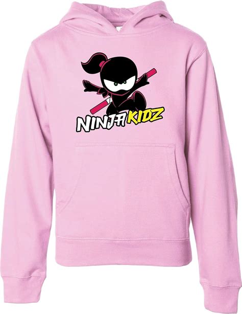 Buy Ninja Kidz Official Original Girl Logo Pullover Hoodie Dress Your