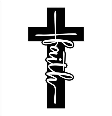Faith Cross Decal North 49 Decals