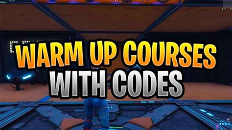 Fortnite creative can be a bit intimidating for those without an imaginative mind, but the community is steadily growing use massive doors or building blocks for cover, take to the to learn more about fortnite creative, read our beginner's guide. Warm Up Courses Fortnite Creative WITH CODES *SWEATY ...