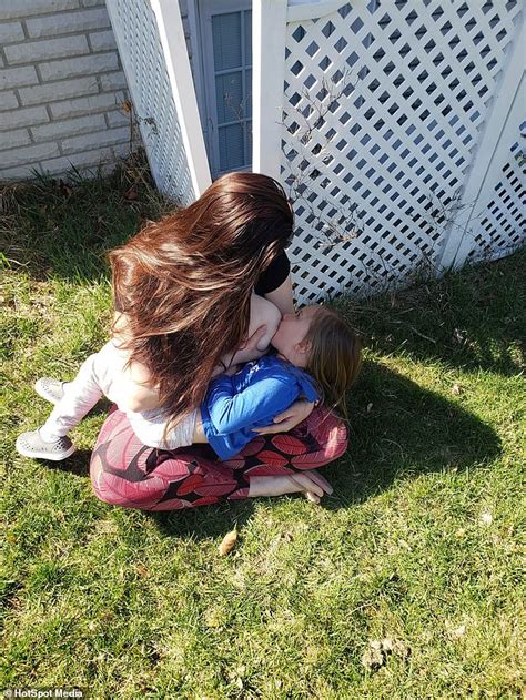 Mother Still Breastfeeds Her Five Year Old And Two Year Old Sons