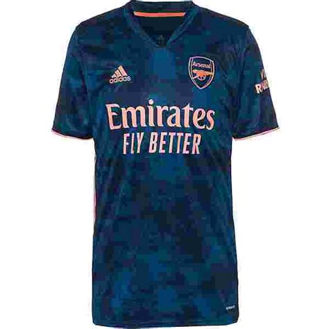 Hoffentlich spielt das team besser als das trikot aussieht. Adidas Arsenal London 20-21 3rd Trikot Herren legend ...