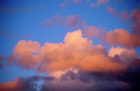Cumulus Clouds In Sky At Sunset Photograph By Andrew Holt Fine Art