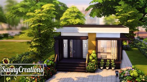 Ive Build This Modern Starter House Sims4