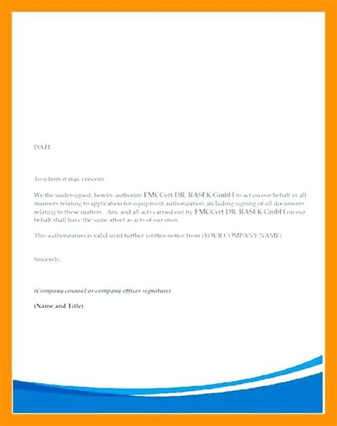 Authorization Letter To Collect Cheque Book Printable Template Pack Of