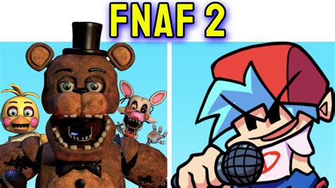 Friday Night Funkin VS Five Nights At Freddy S 2 FULL WEEK Toy Chica
