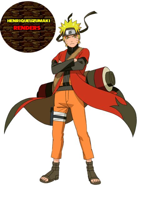 Naruto Sage Render By Henriqueuzumaki On Deviantart