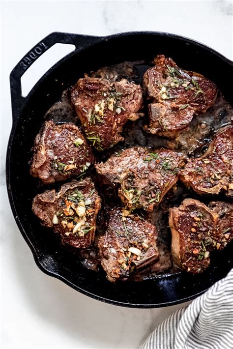 Pan Seared Lamb Chops Gimme Delicious