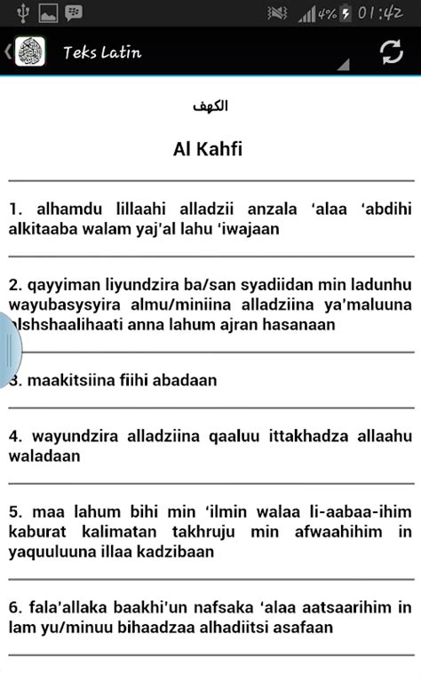 Lihat Surah Al Kahfi Ayat 1 Sampai 10 Arab Dan Latin Learn Islamic Ayah