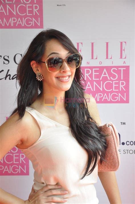 Hazel Keech At BeStylish Com Breast Cancer Awareness Brunch In Mumbai